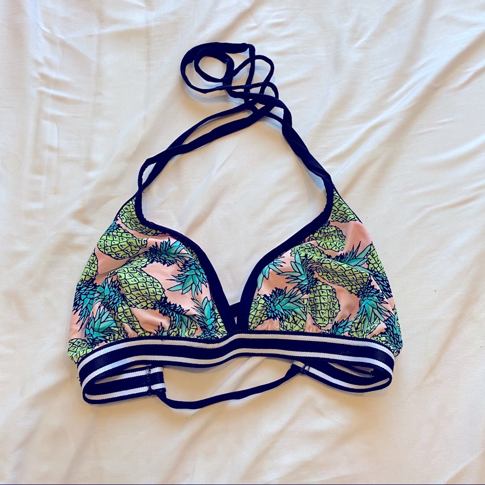 Cute Pineapple Swimsuit Top